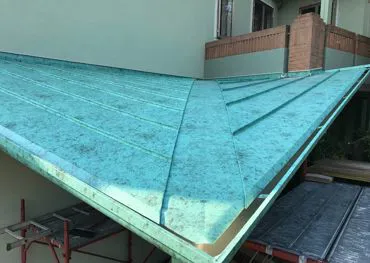 Copertura aggraffata Albaredo d'Adige