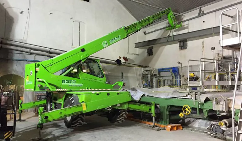 Assistenza con telescopico a Verona